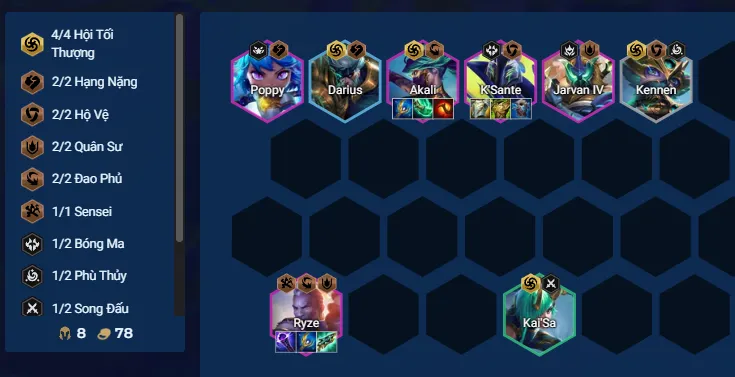 Akali Hội Tối Thượng ĐTCL Mùa 15