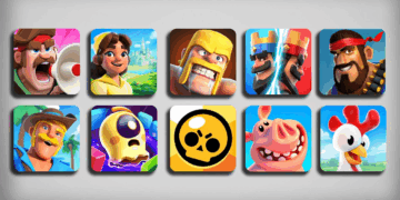 Hình ảnh game của Supercell