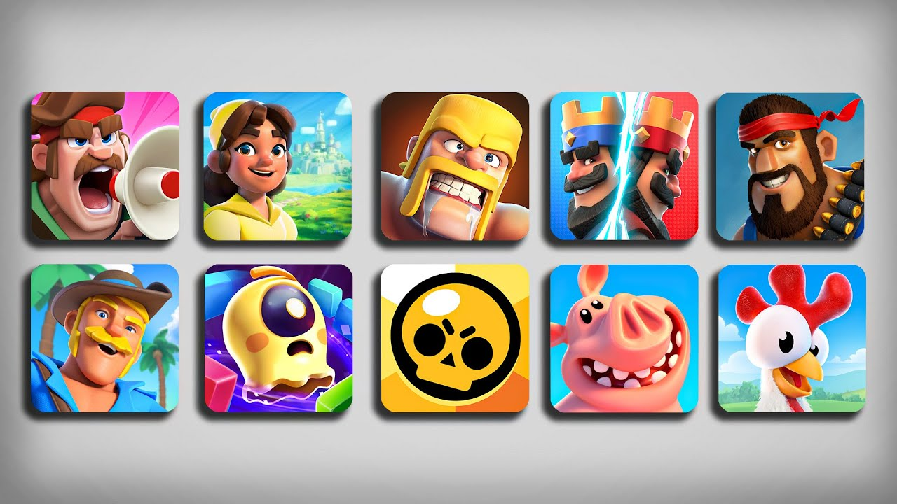 Hình ảnh game của Supercell