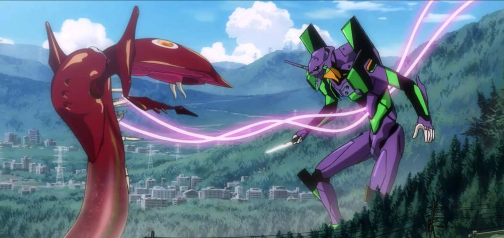 Hình ảnh trong phim Evangelion