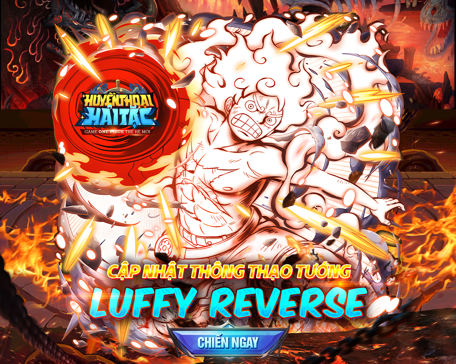 Cập nhật Thông Thạo tướng Luffy Reverse trong Huyền Thoại Hải Tặc