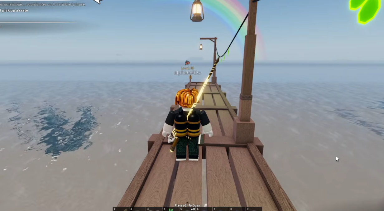 Hình ảnh giao diện trong game Fisch Roblox