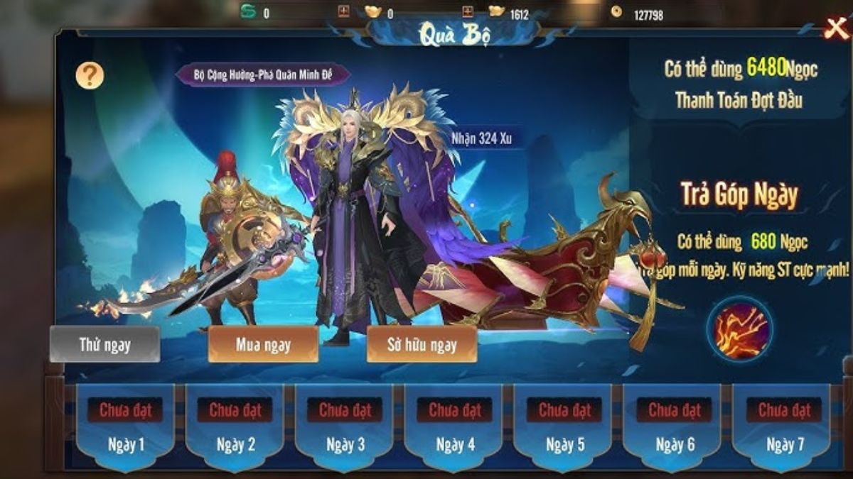 Hình ảnh trong tựa game Thanh Vân Quan 4D