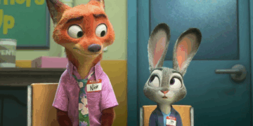Hình ảnh cáo Nick Wilde và thỏ Judy Hopps Zootopia 2