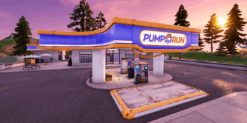 Pump N’ Run trạm xăng tại Burd trong Fortnite Chương 7 Mùa 1