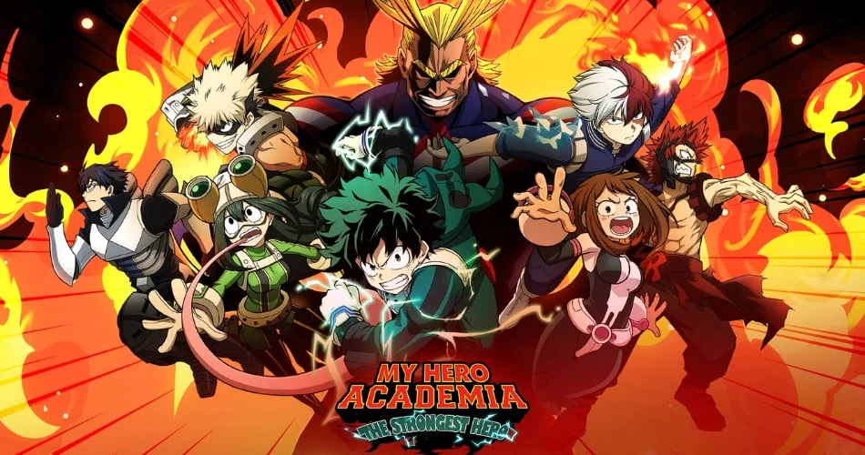 Hình ảnh tựa phim My Hero Academia (Học Viện Siêu Anh Hùng)