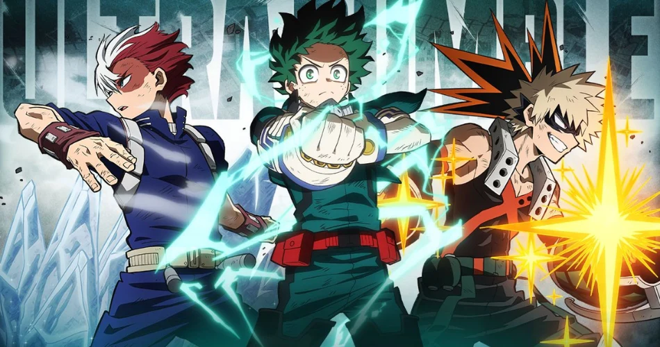 Hình ảnh tựa phim My Hero Academia (Học Viện Siêu Anh Hùng)