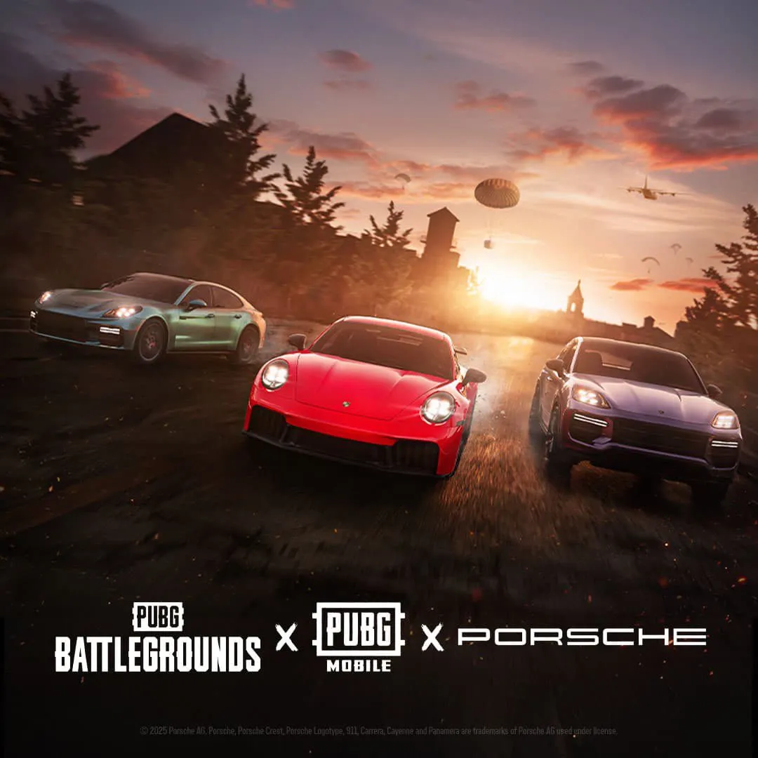 PUBG Mobile x Porsche Motor Cruise trong bản cập nhật mới với bản đồ Paramo