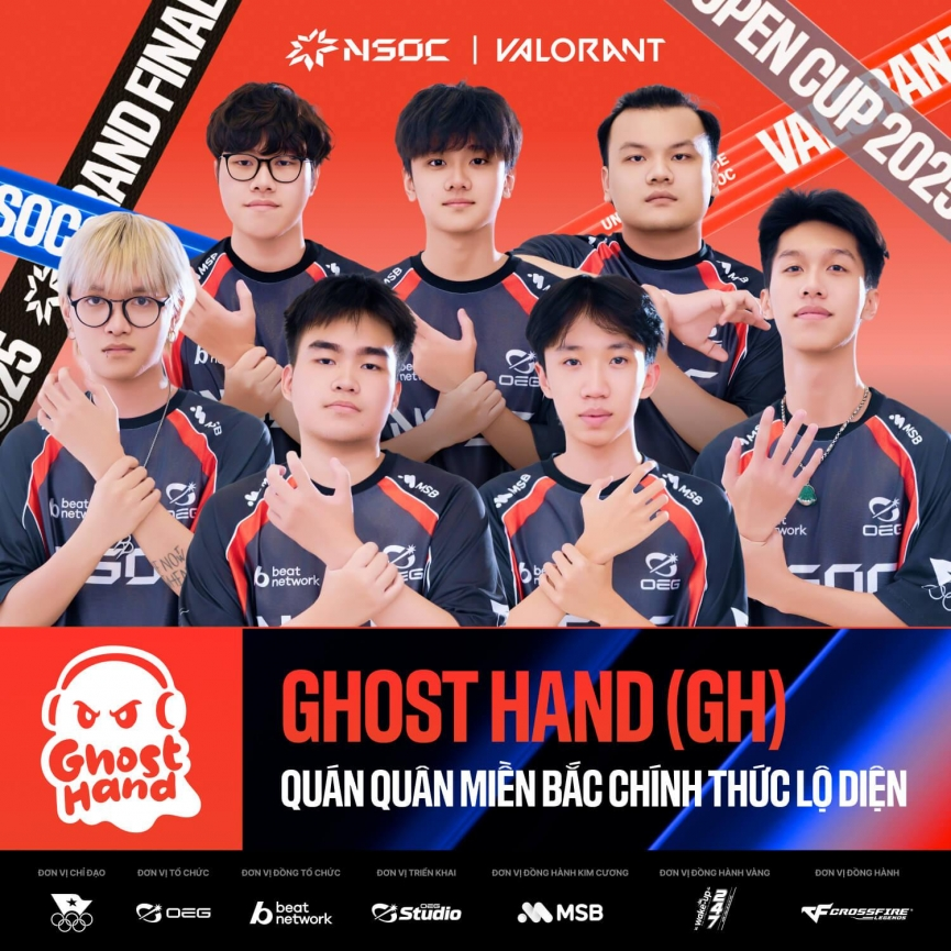 Với lối chơi chắc chắn, phối hợp ăn ý, Ghost Hand là ứng cử viên “nặng ký” cho vị trí ngôi vương.