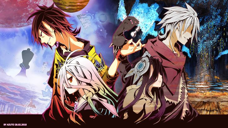 Các nhân vật chính trong No Game No Life Zero