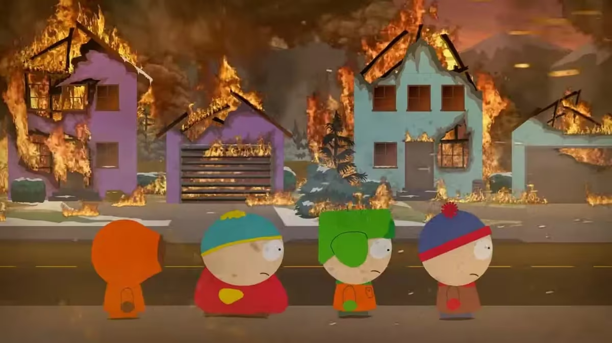 Rò rỉ bản hợp tác Fortnite × South Park