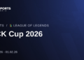 Sự kiện LCK Cup 2026 sắp diễn ra vào đầu tháng sau