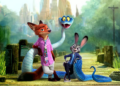 Ba nhân vật cáo Nick, thỏ Judy và Gary De'Snack