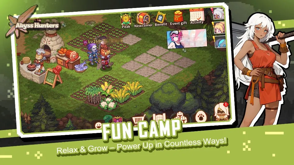 Abyss Hunters với thế giới 2D mang đậm chất game cổ điển, cùng cô gái bí ẩn trong hành trình đối đầu với Boss