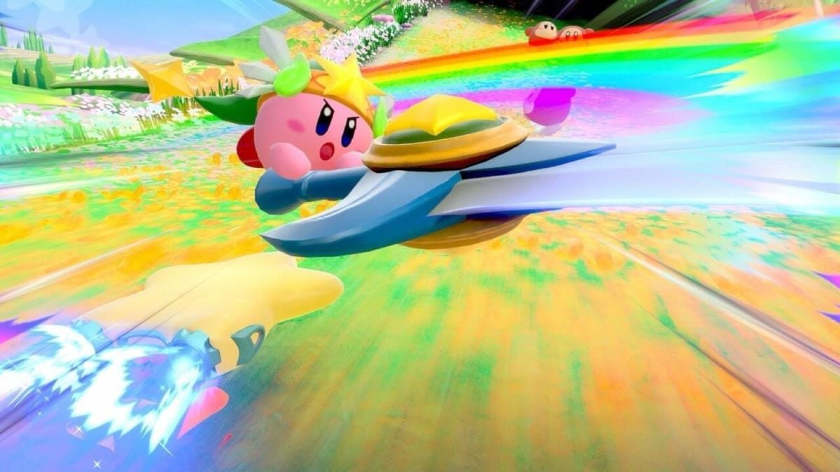 Kirby Air Riders là game đua xe trên không mang tính giải trí và thích nghi với nhịp sống hiện đại