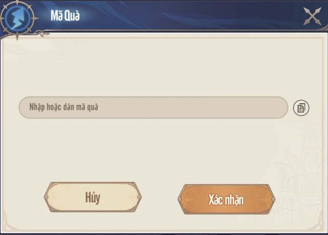 Nhập Giftcode Soul Land và bấm Xác nhận