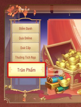 Hãy chọn vào mục Trân Phẩm