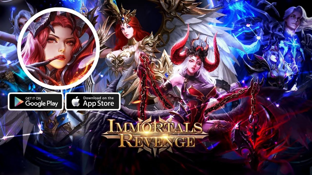 Tựa game Immortals Revenge trên Google Play Store và iOS