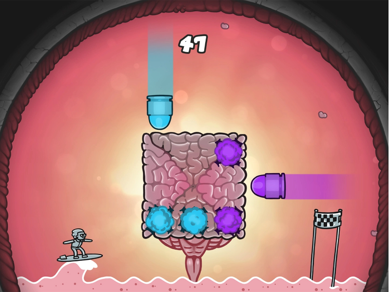 Màn hình chơi game Mindcop với cơ chế Mindsuft