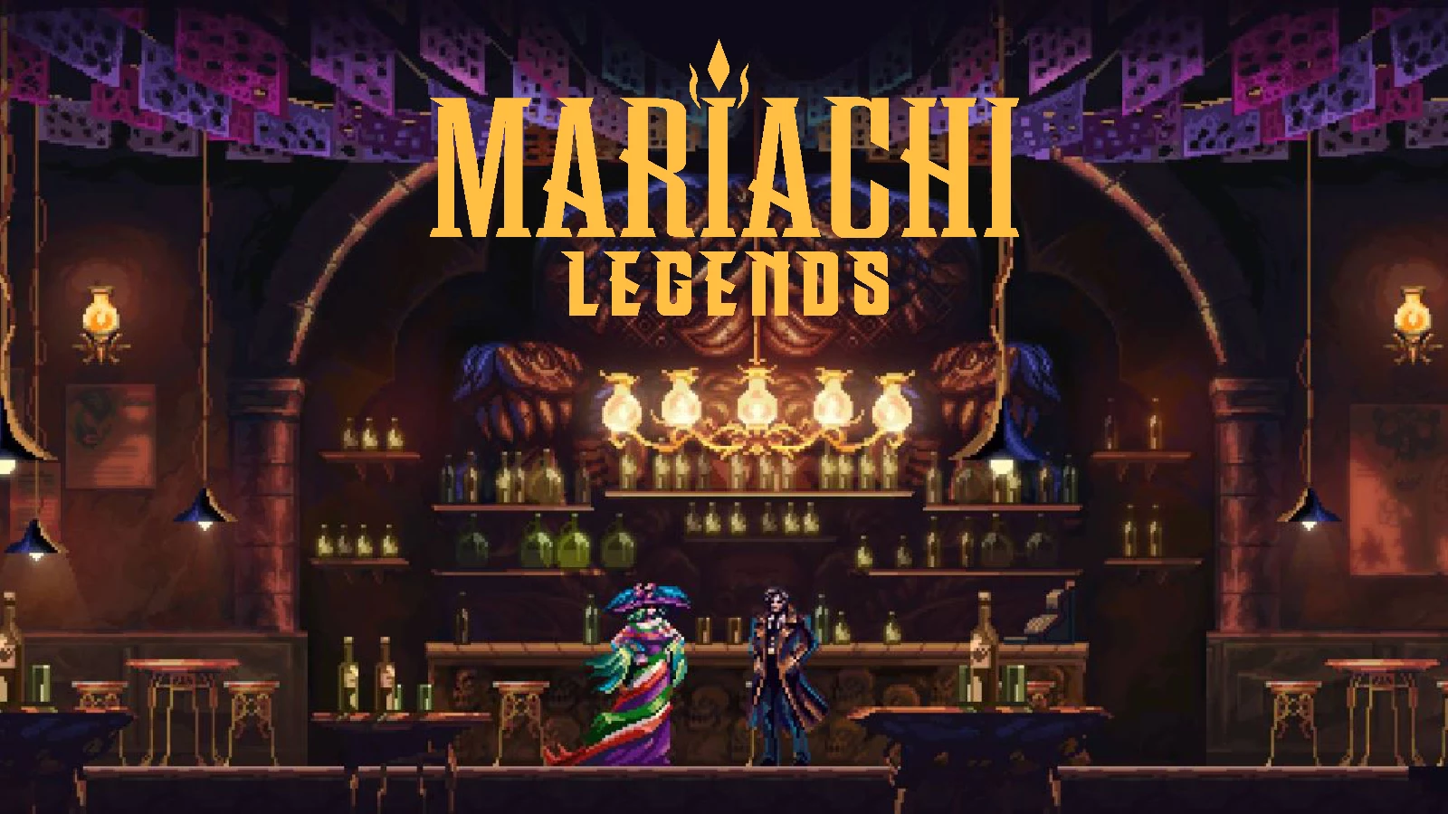 Khung cảnh trong game Mariachi Legends