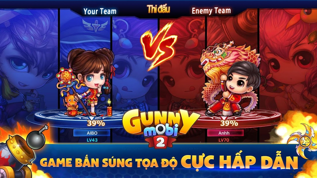 Hình ảnh mô phỏng tựa game Gunny Mobi