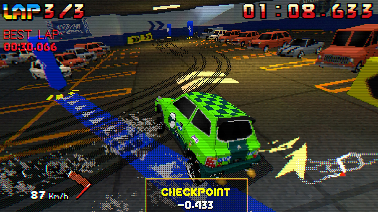 Phiên bản Parking Garage Rally Circuit DX ra mắt bãi đỗ xe mới