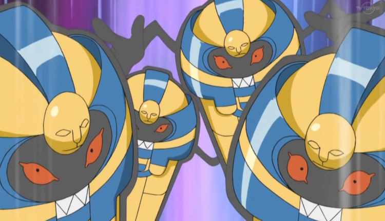 Nhân vật Cofagrigus trong nhiệm vụ “Awaken, Cofagrigus!”