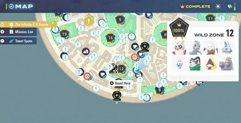Vị trí Snorunt hay xuất hiện là khu vực Wild Zone 12