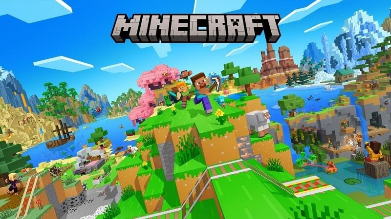 Tựa game Minecraft