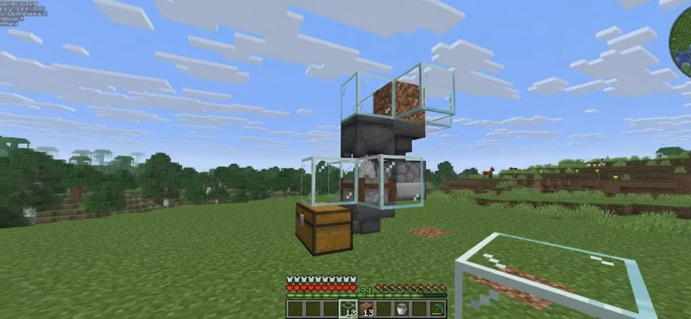Người chơi xây dựng trại gà tự động trong Minecraft