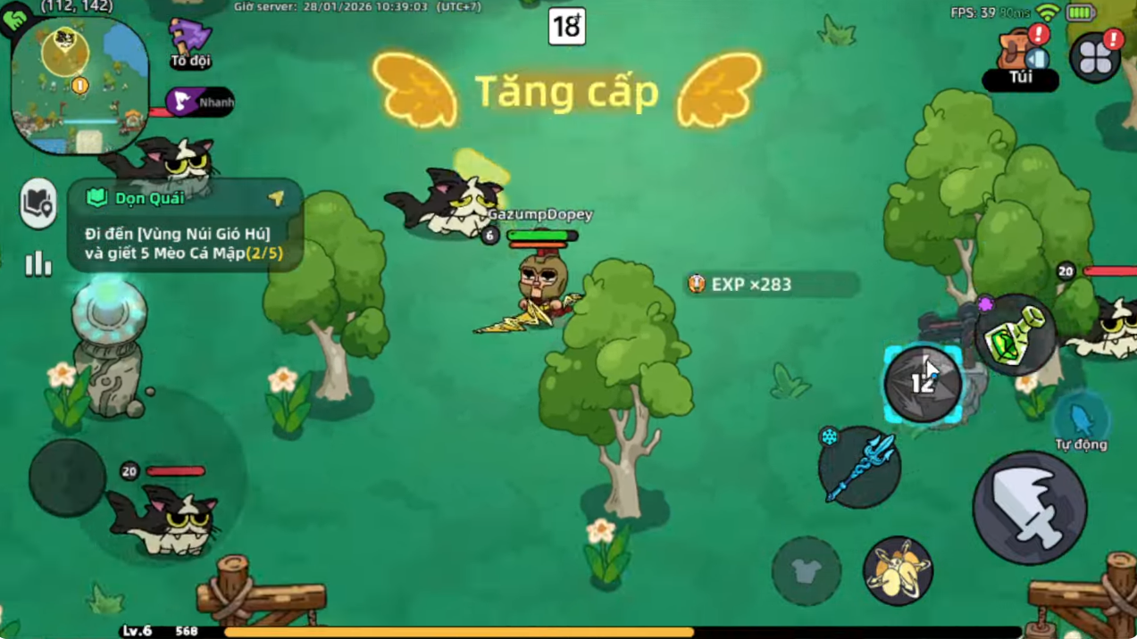 Mẹo tăng cấp cho tân thủ game Vùng Đất Anh Hùng OEG