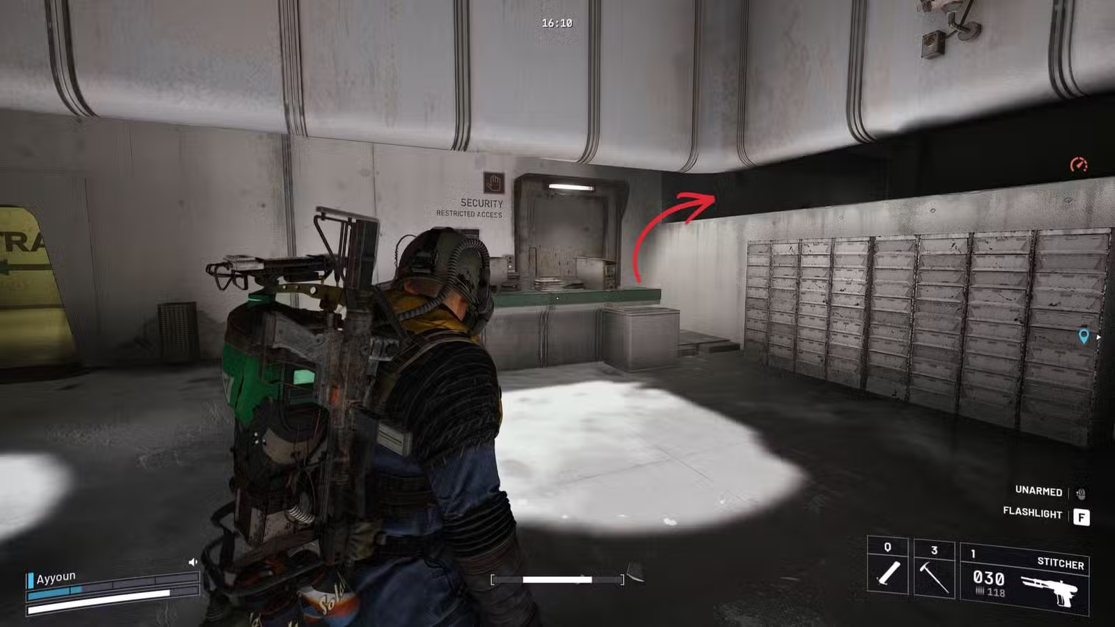 Game thủ đụng độ với cảnh cửa Security