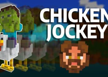 Minecraft: Hướng dẫn cách tạo Chicken Jockey