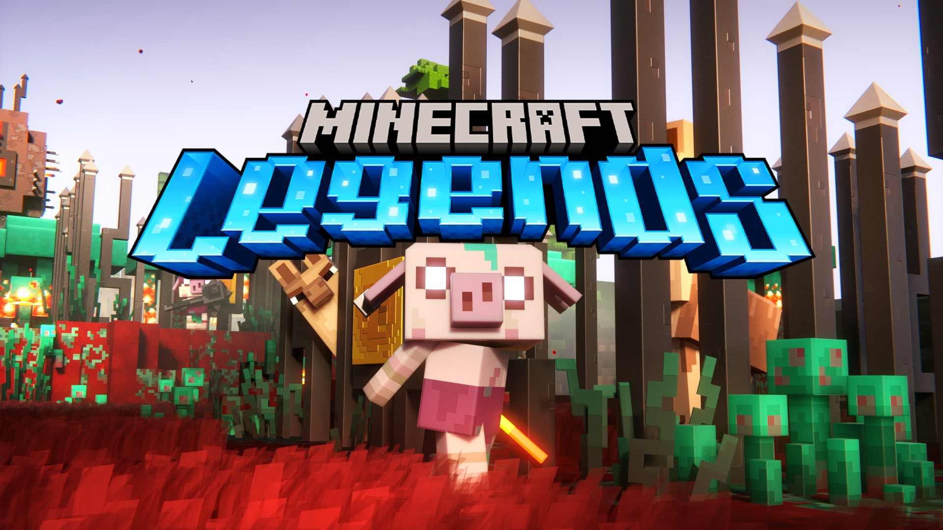Tựa game Minecraft Legends