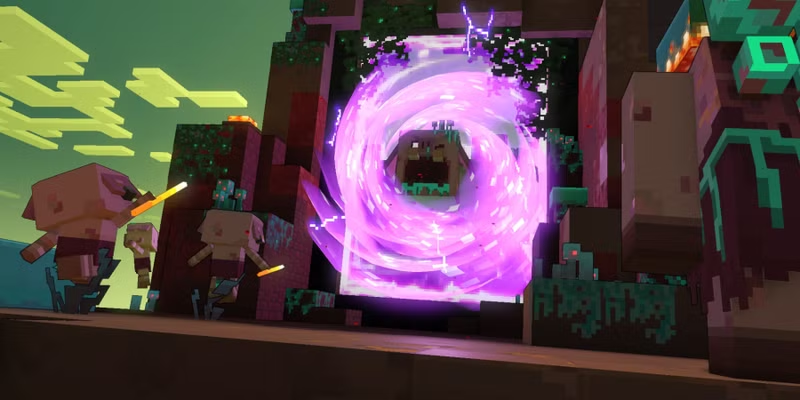 Boss Devourer xuất hiện từ cánh cổng Nether