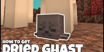 Minecraft: Toàn bộ cách lấy khối Dried Ghast cho người chơi