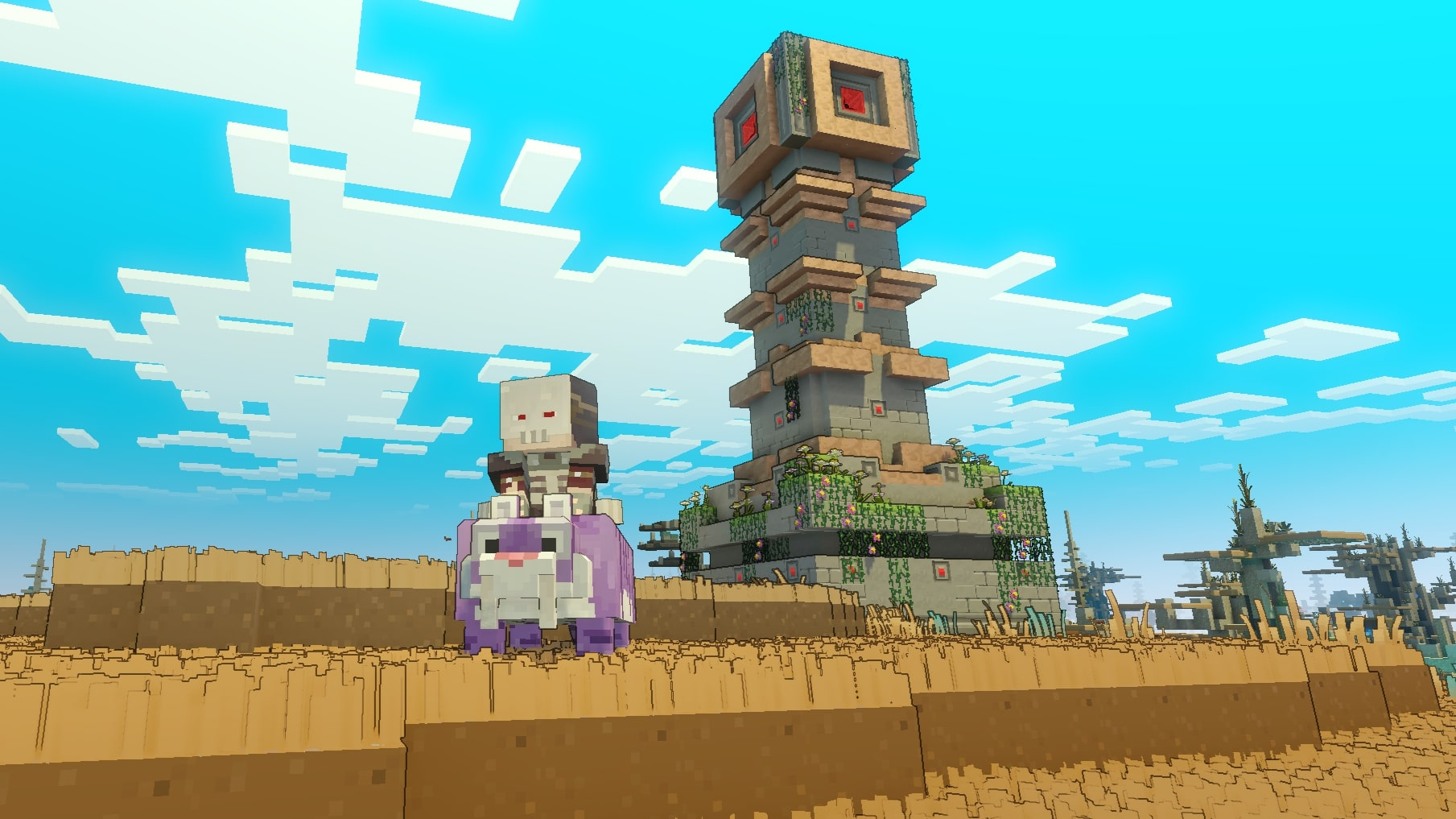 Frost Tower trong game Minecraft Legends