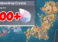 Genshin Impact: Hướng dẫn cách thu thập Rainbowdrop Crystal