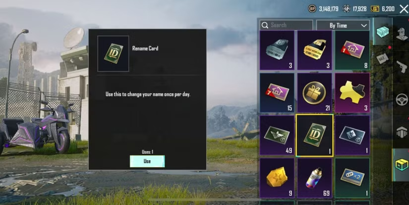 PUBG có tặng cho game thủ 1 Rename Card khi người chơi đã đạt cấp độ 10