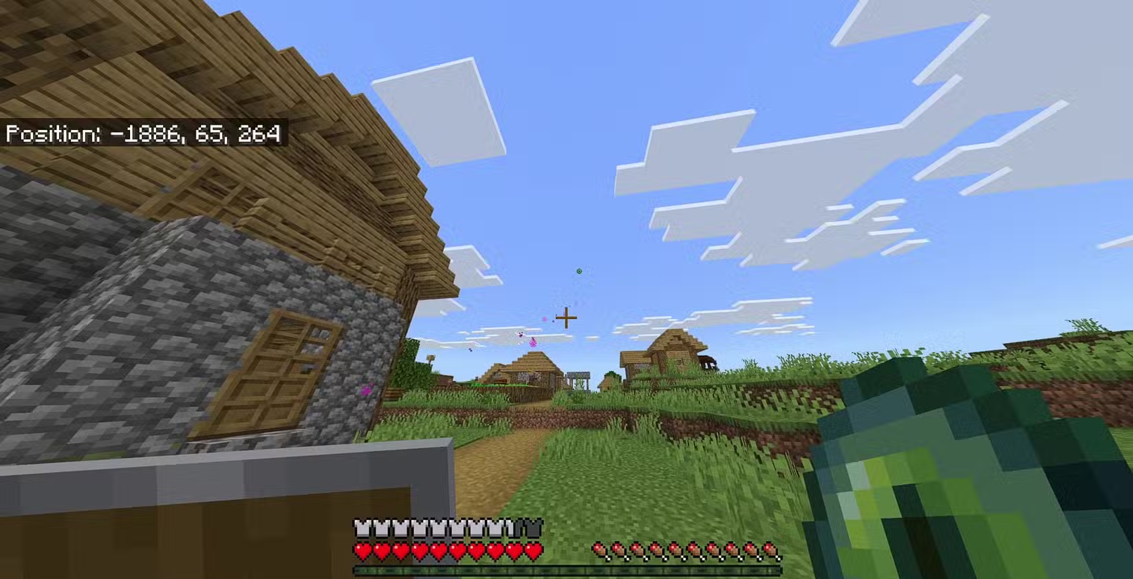 Game thủ chuẩn bị ném mắt Ender