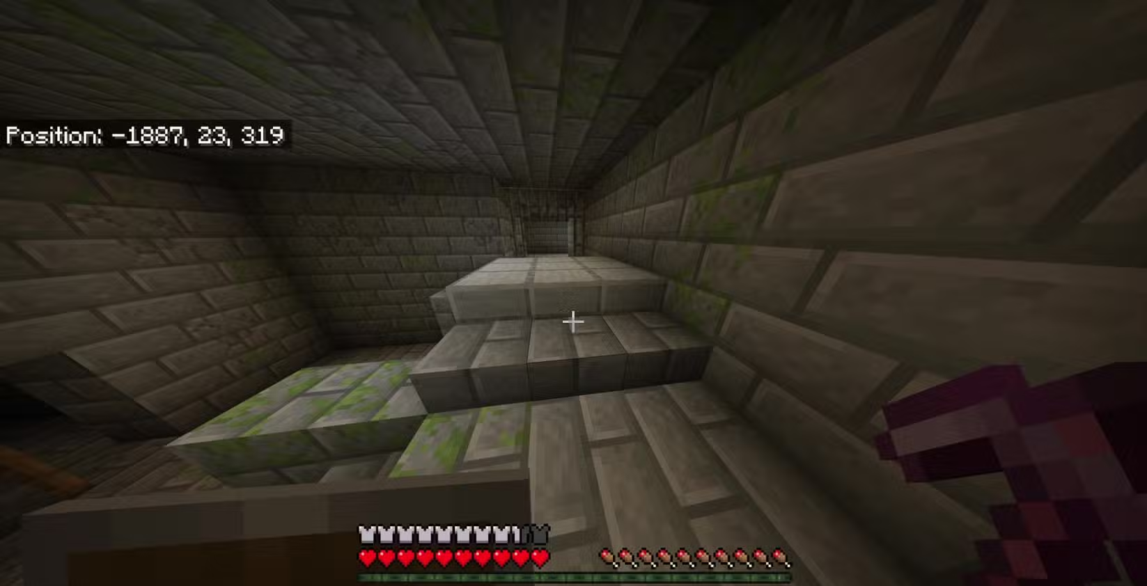 Game thủ tìm căn phòng của Cổng Kết Thúc (End Portal Room)