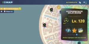Khu vực Hyperspace Wild Zone 2 trong Pokemon Legends ZA - Mega Dimension