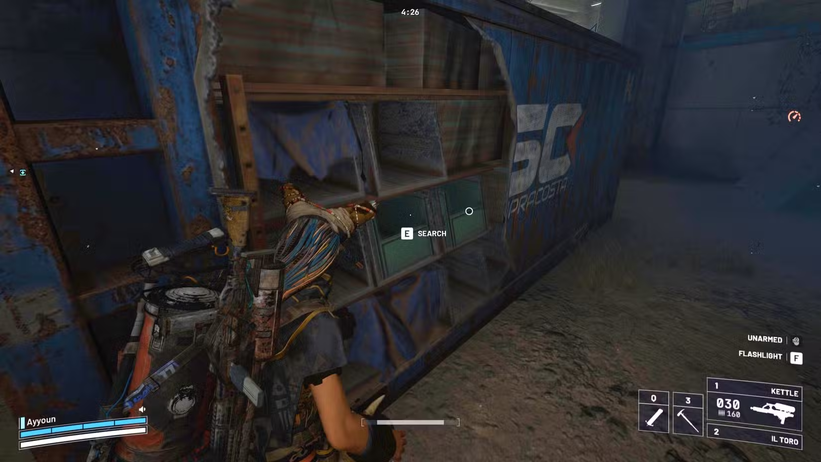 Game thủ nên kiểm tra bên trong các ngăn kéo, thùng container