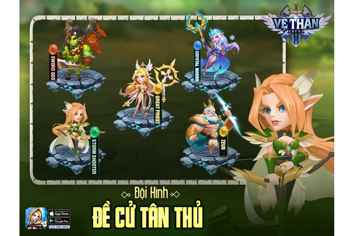 Full bộ Giftcode Vệ Thần Arena mới nhất