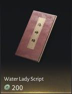 Kịch bản Water Lady