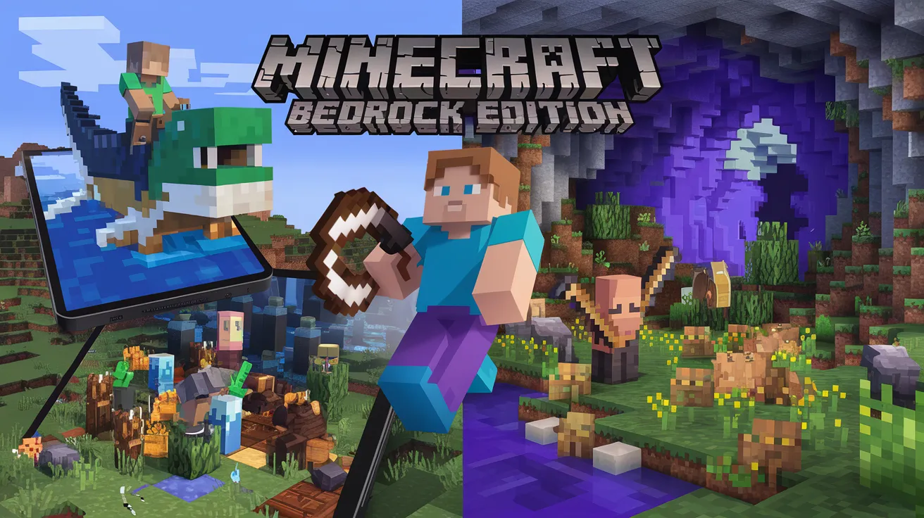 Minecraft thuộc thể loại sandbox, cho phép người chơi thao tác gần như mọi thứ trong thế giới ảo của mình