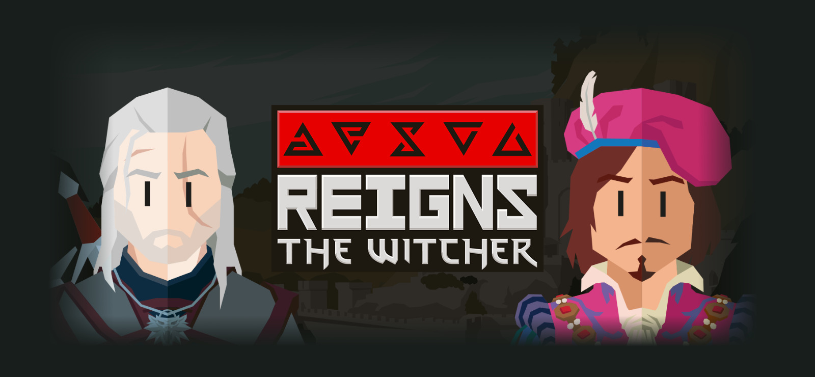 Trong Reigns: The Witcher, người chơi sẽ hóa thân thành thợ săn quái vật huyền thoại Geralt xứ Rivia