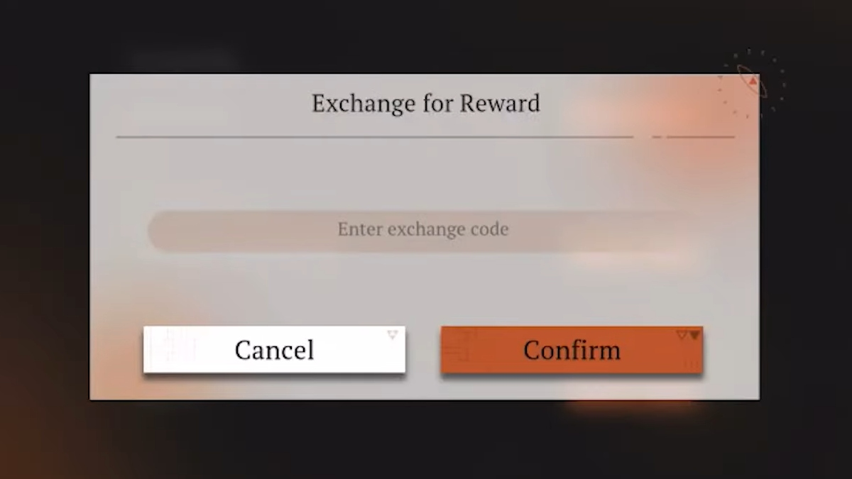 Nhập mã Giftcode Reverse: 1999 vào ô trống và bấm Confirm