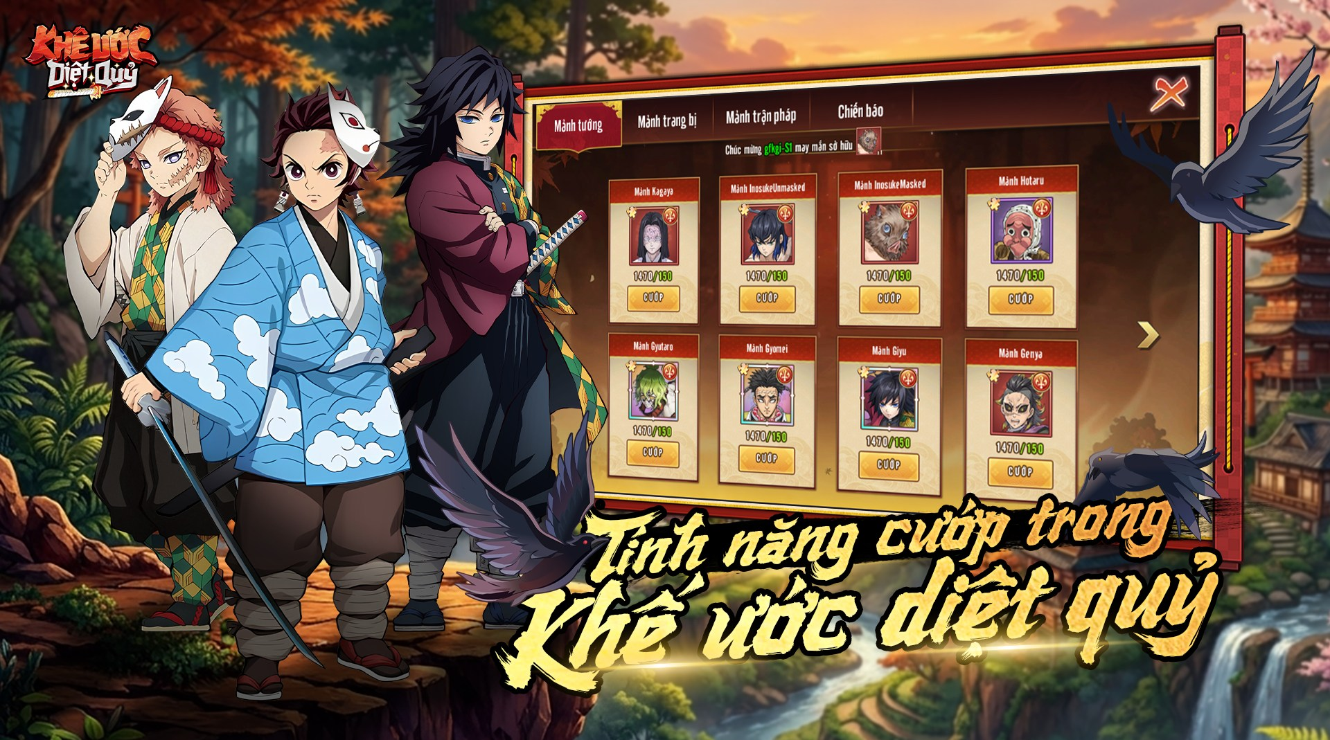 Hình ảnh tựa game Khế Ước Diệt Quỷ