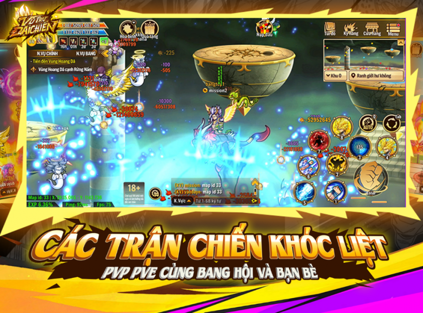 Hình ảnh tựa game Vũ Trụ Đại Chiến